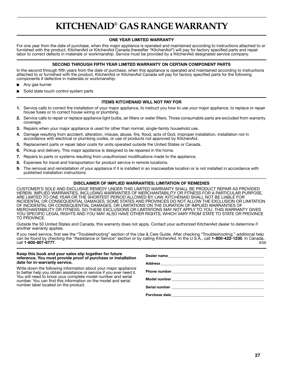 kitchenaid warranty number kitchen appliances tips and review