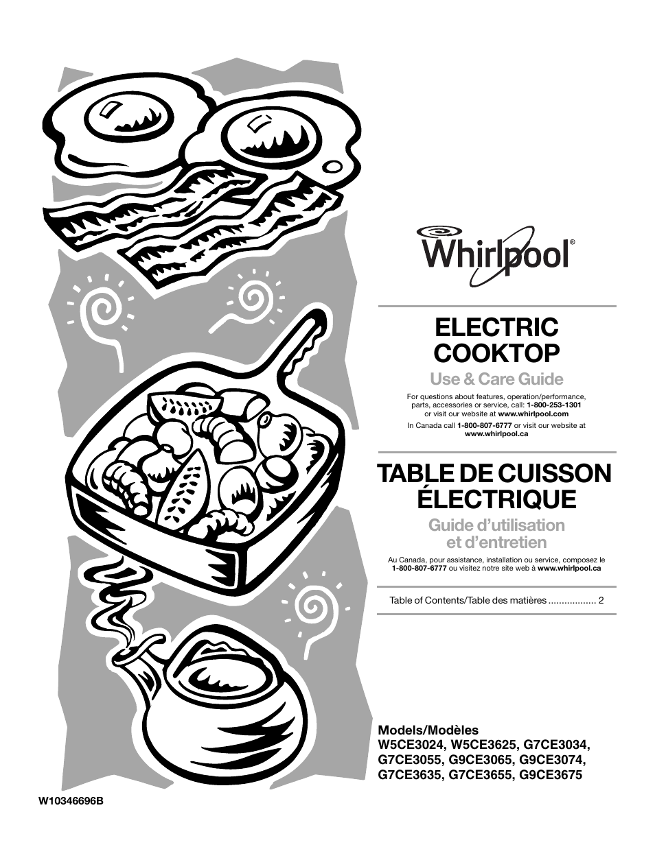 Whirlpool G7CE3655 Manuel d'utilisation | Pages: 32