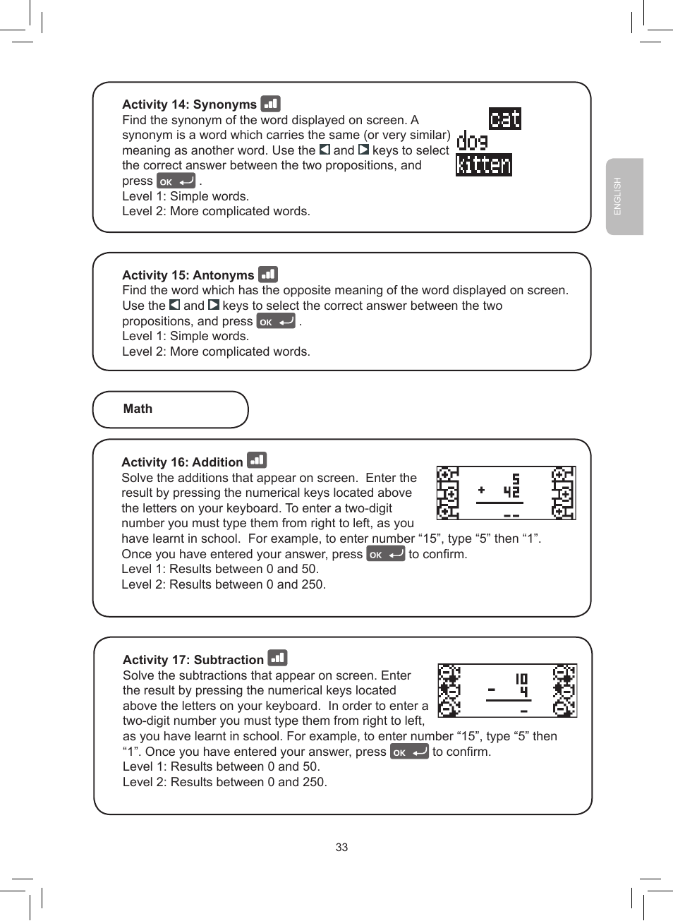 lexibook jc650lpsi2 manuel dutilisation page 33 42 another word for between