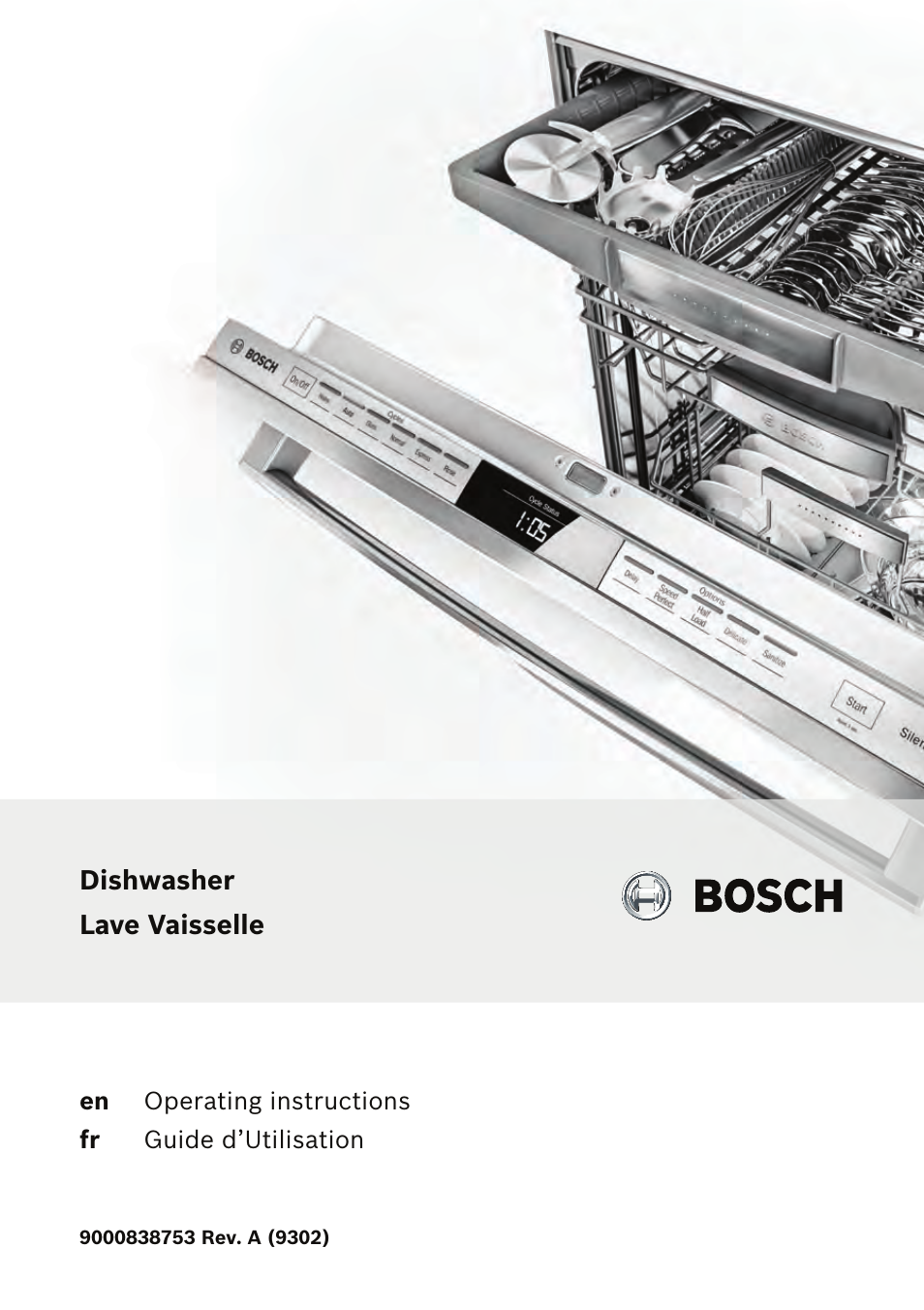 Bosch SHE7PT55UC Manuel d'utilisation Pages 64 Aussi pour