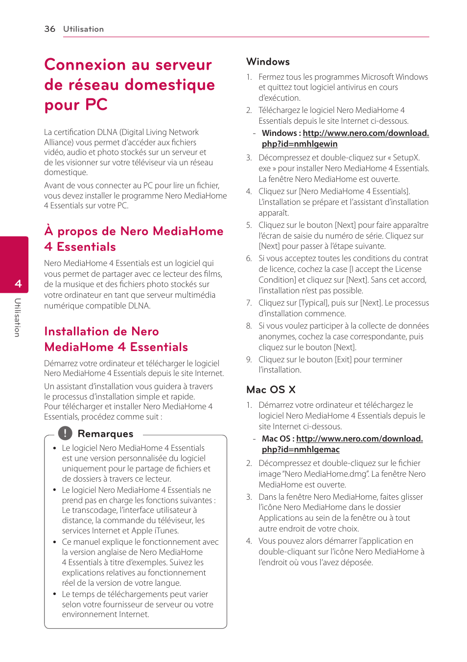 TÉLÉCHARGER NERO MEDIAHOME 4 ESSENTIALS ESSENTIALS MEDIAHOME 4 TÉLÉCHARGER NERO