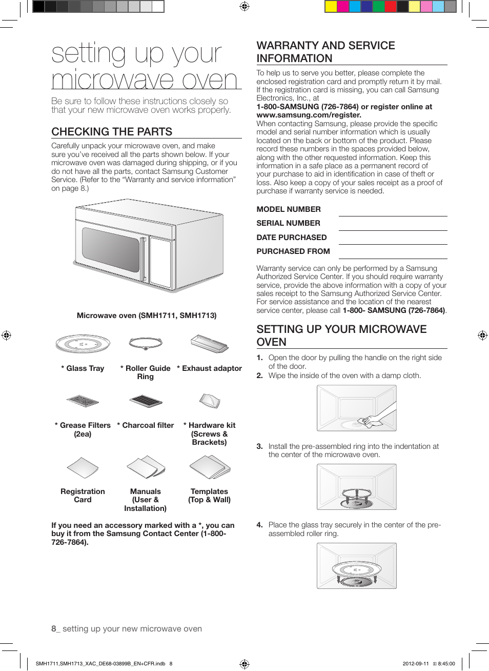 Mode Demploi Four Samsung Smart Oven