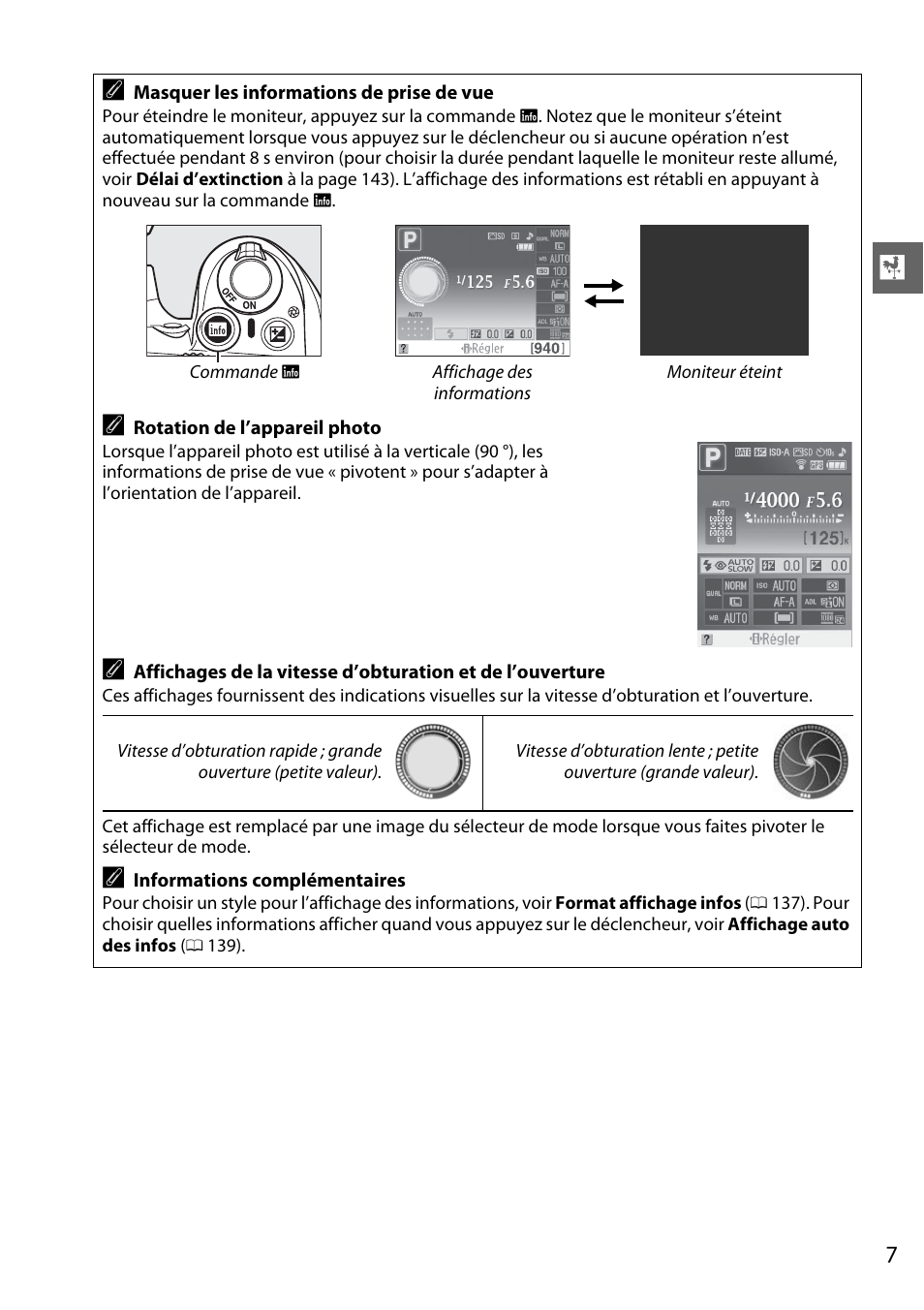 Nikon D3100 Manuel d'utilisation Page 23 / 224