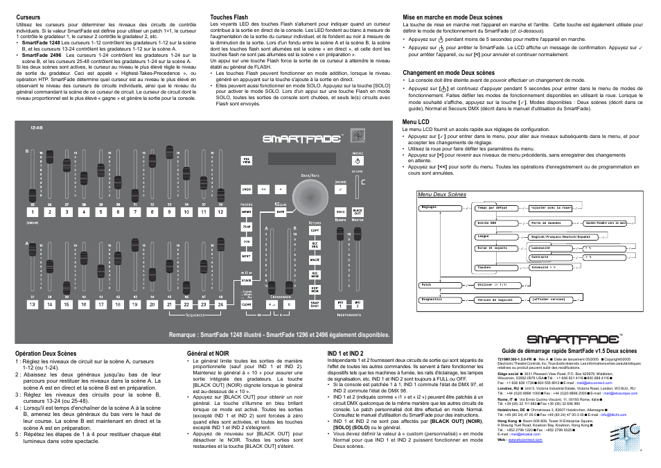 ETC SmartFade v1.5 Manuel d