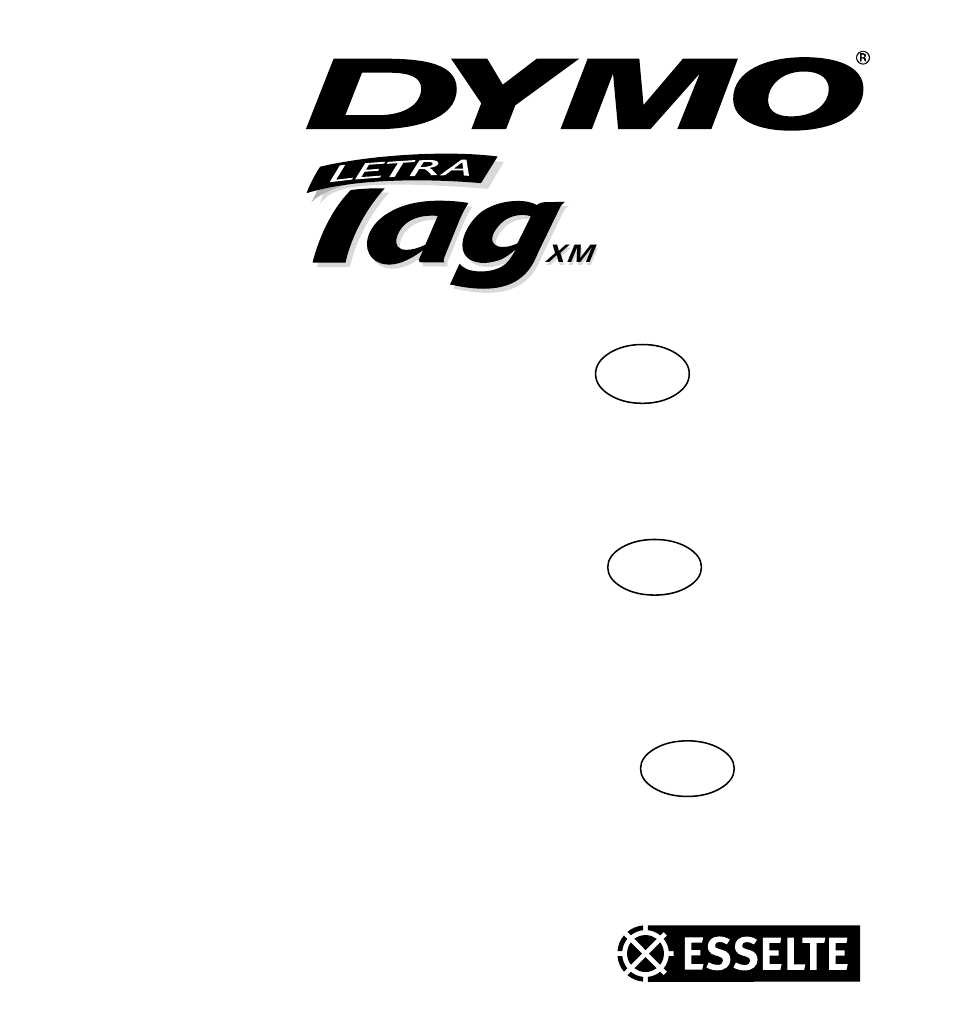 Dymo LetraTag XM Manuel d
