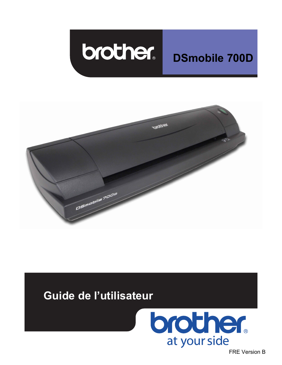 Brother DS-700D Manuel d'utilisation | Pages: 46