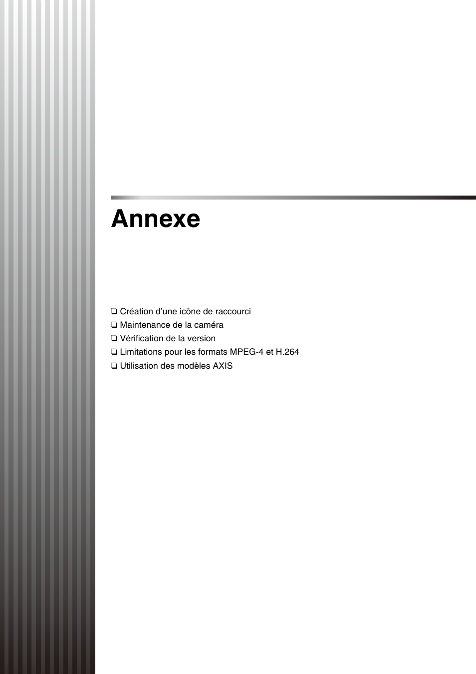 Annexe | Canon VB-H610D Manuel d'utilisation | Page 129 / 138