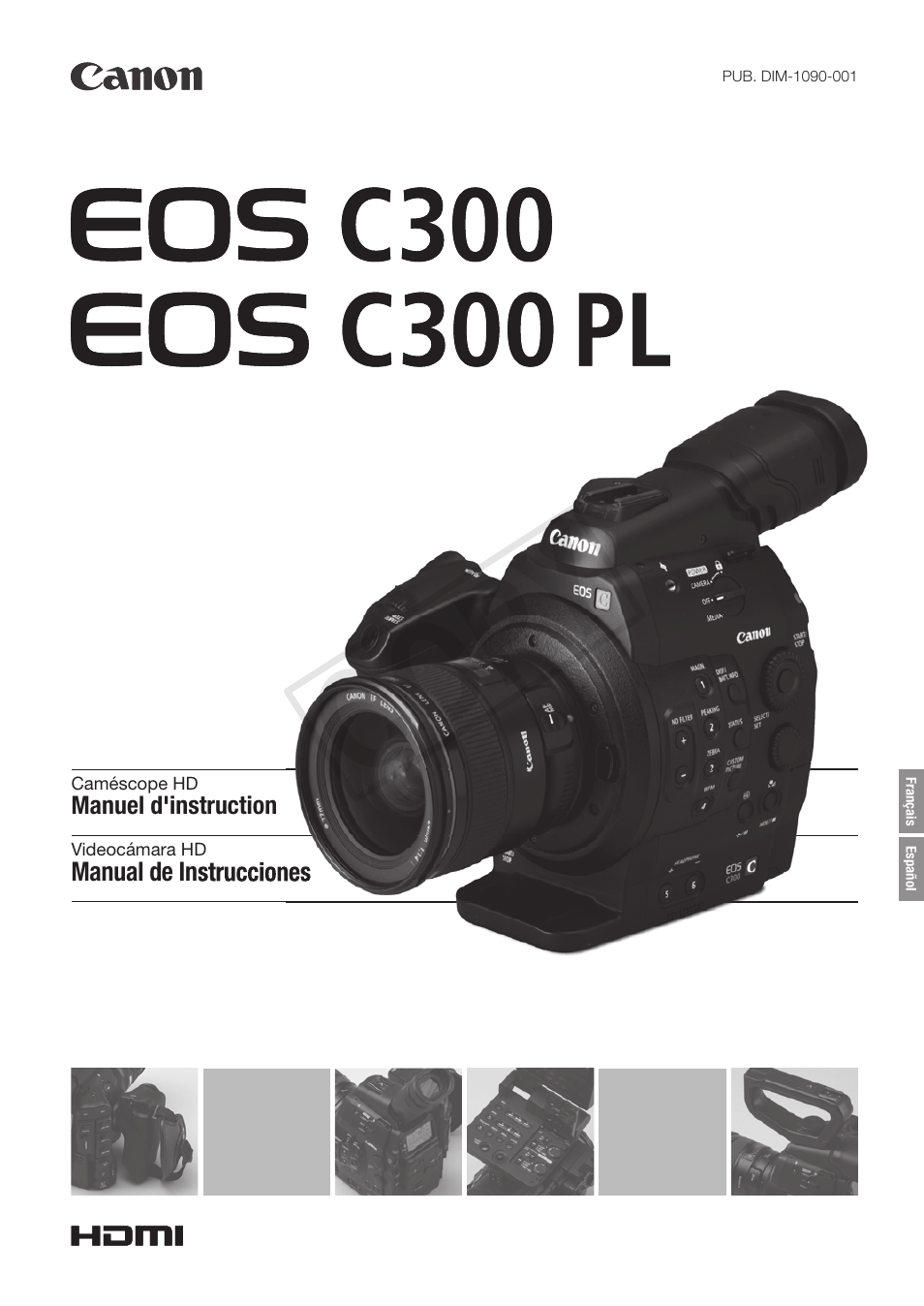 Canon EOS C300 Manuel d'utilisation | Pages: 206