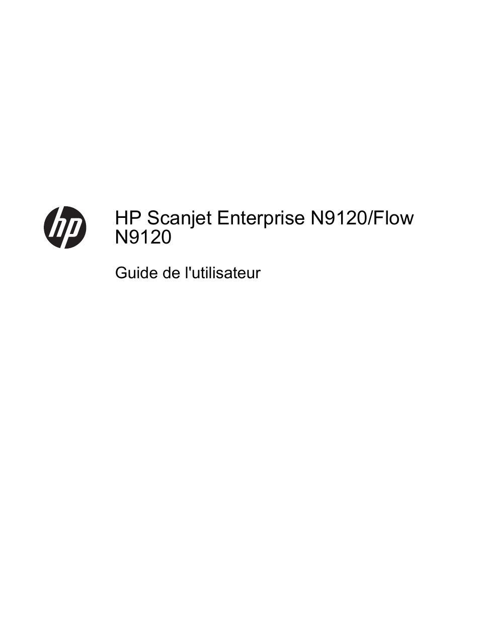 HP Scanner à plat HP Scanjet Enterprise Flow N9120 Manuel d'utilisation | Pages: 44