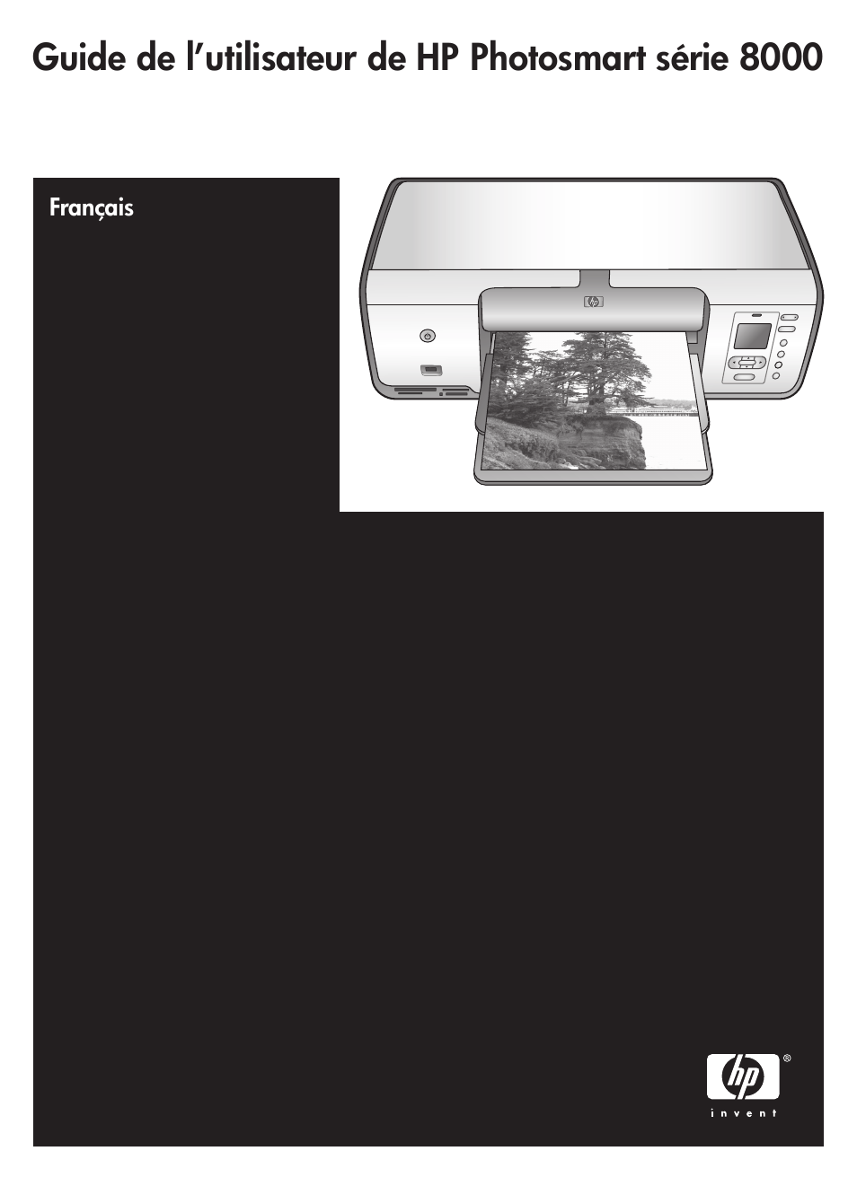 HP Photosmart 8050xi Printer Manuel d'utilisation | Pages: 74