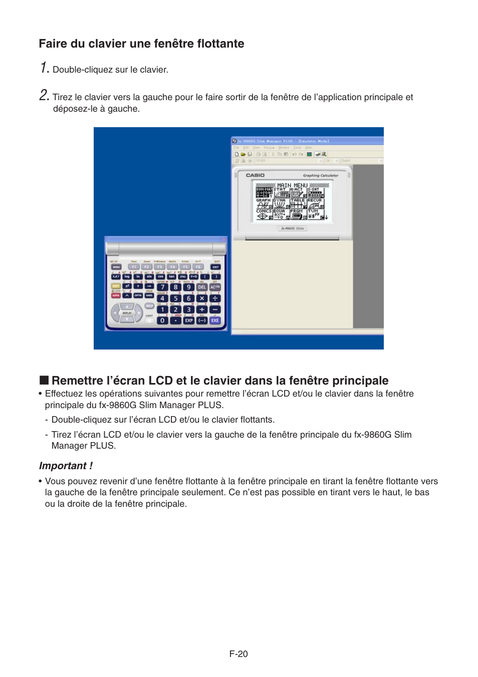 Casio fx-9860G SLIM Manager PLUS Manuel d'utilisation | Page 22 / 51