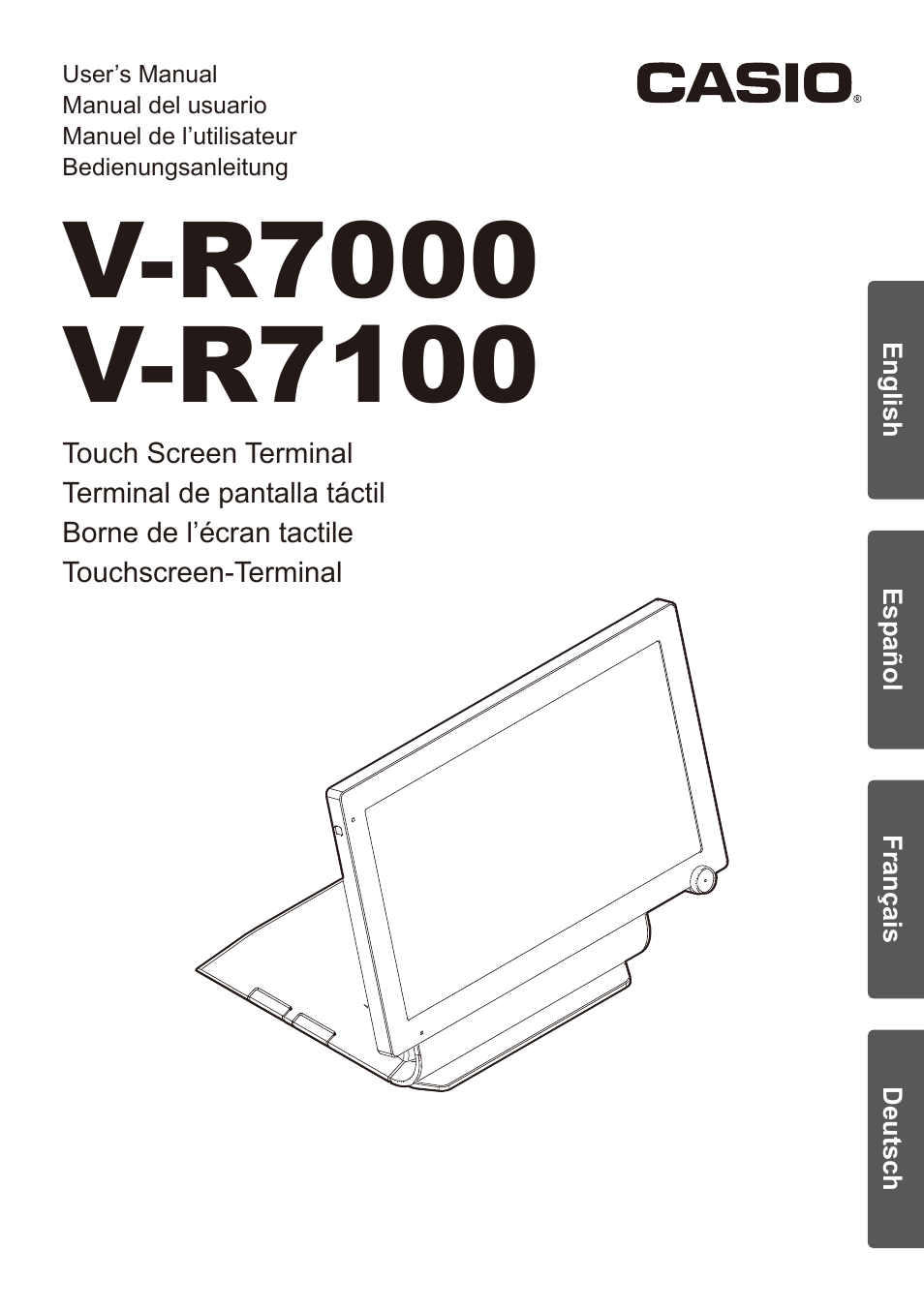 Casio V-R7000 Manuel d'utilisation | Pages: 36