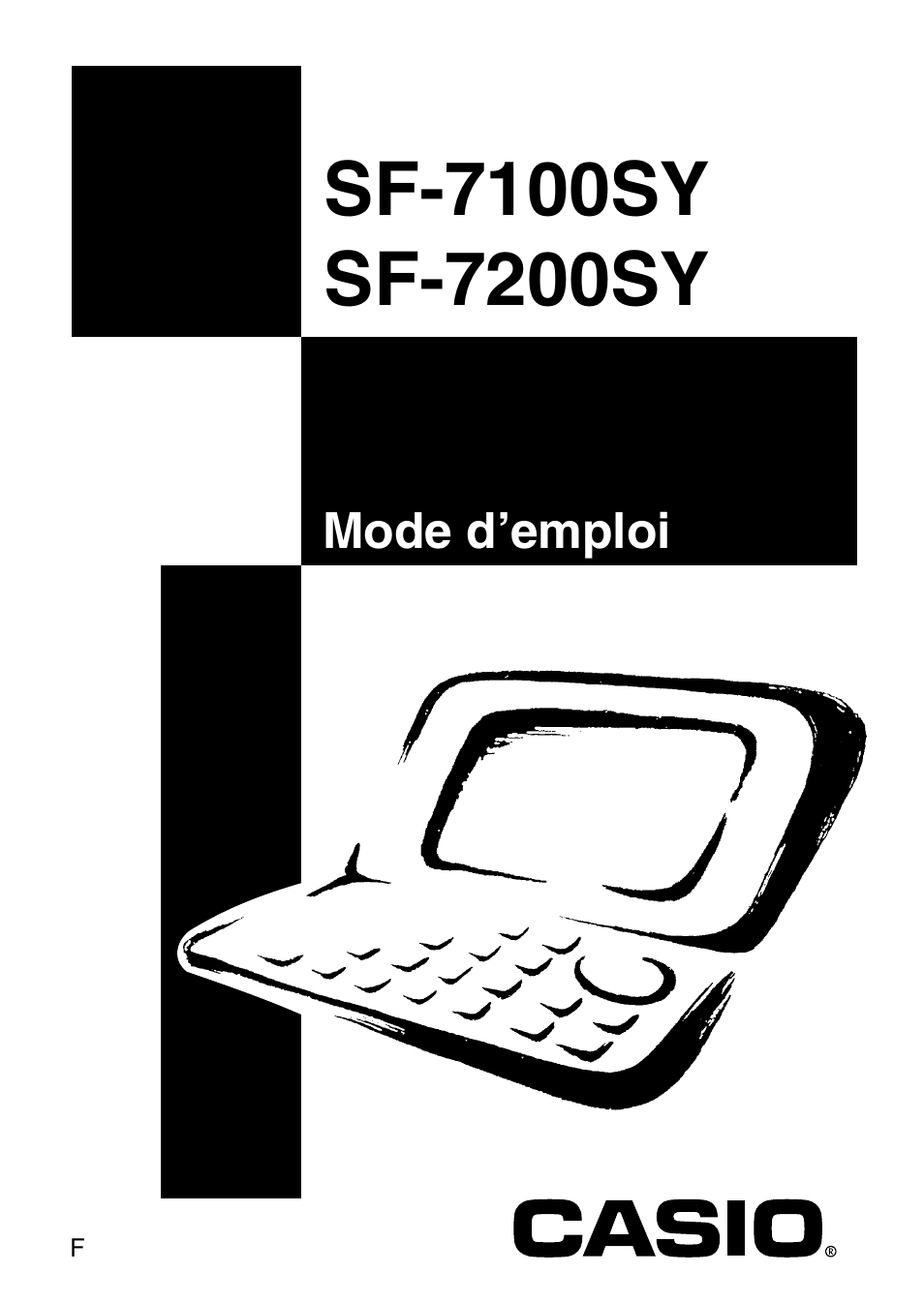 Casio SF-7100SY Manuel d'utilisation | Pages: 93