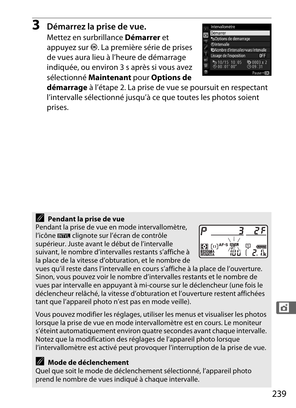 Nikon D5 Manuel d'utilisation | Page 261 / 424
