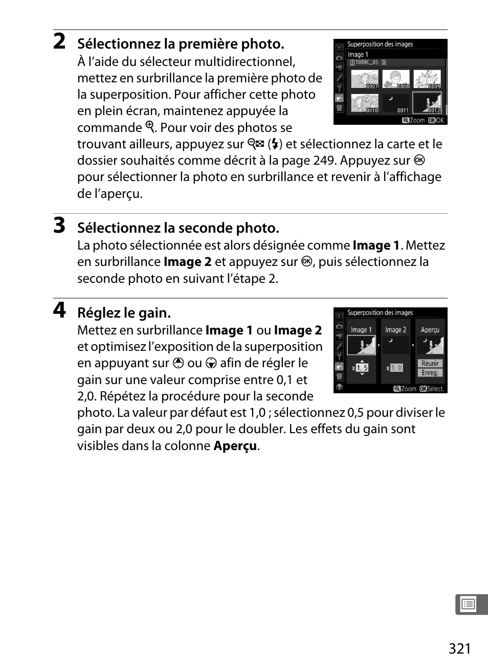 Nikon D5 Manuel d'utilisation | Page 343 / 424