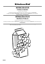 KITCHENAID Overlay Model Refrigerator