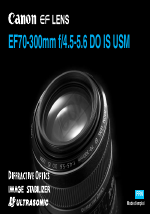 Canon EF 70-300mm f4.5-5.6 DO IS USM