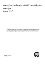 HP Smart Update Manager