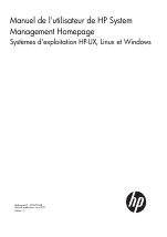 HP Logiciel HP System Management Homepage