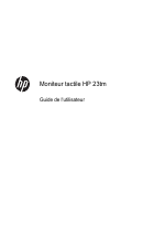 HP Écran tactile HP Pavilion 23tm diagonale 23 pouces