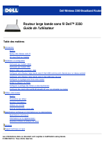 Dell 2350 Wireless Broadband Router