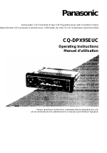 Panasonic Removable Full Front High-Power CD Player/Receiver with Changer Control CQ-DPX95EUC