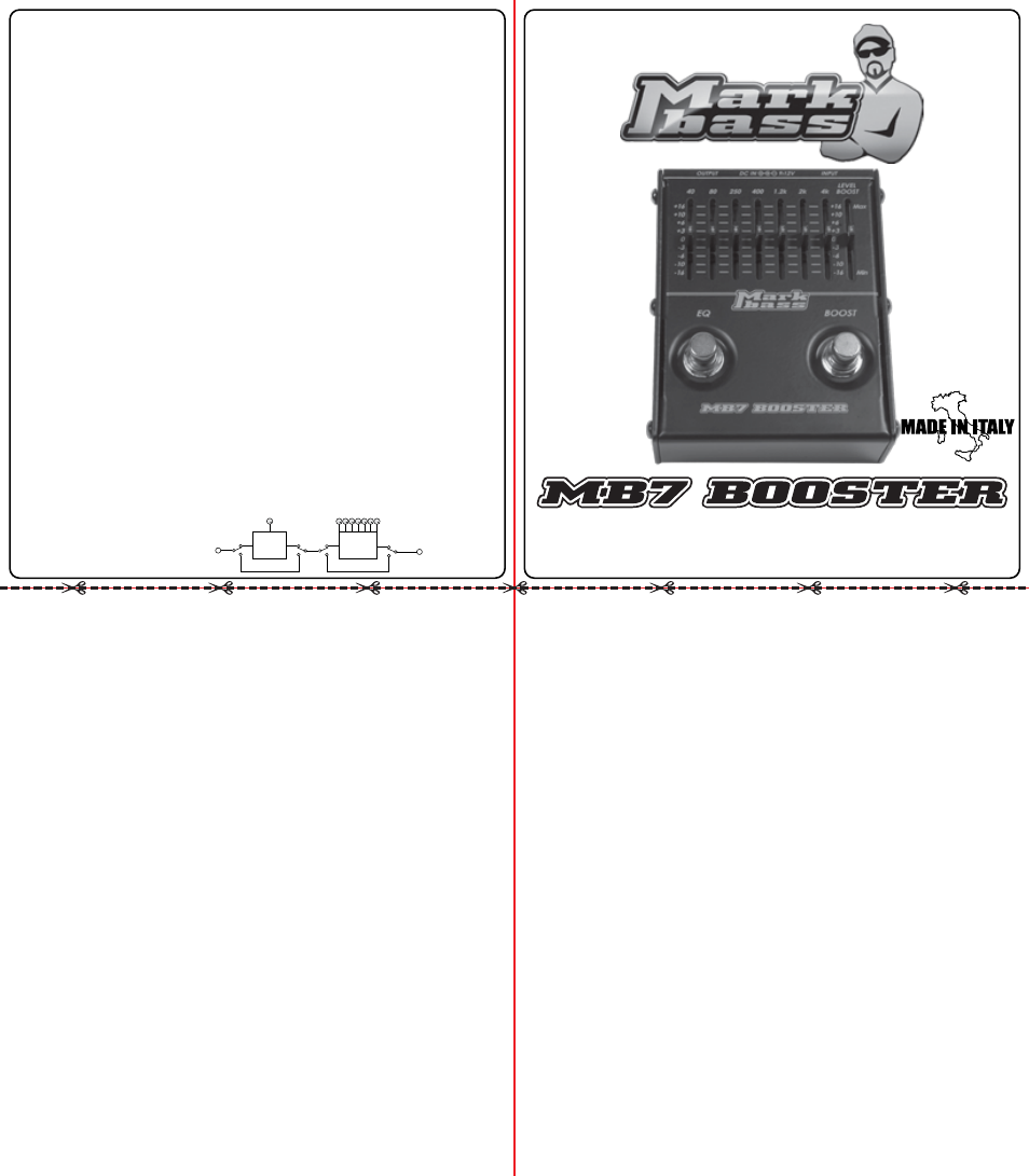 Markbass MB7 BOOSTER richproducts.com.au