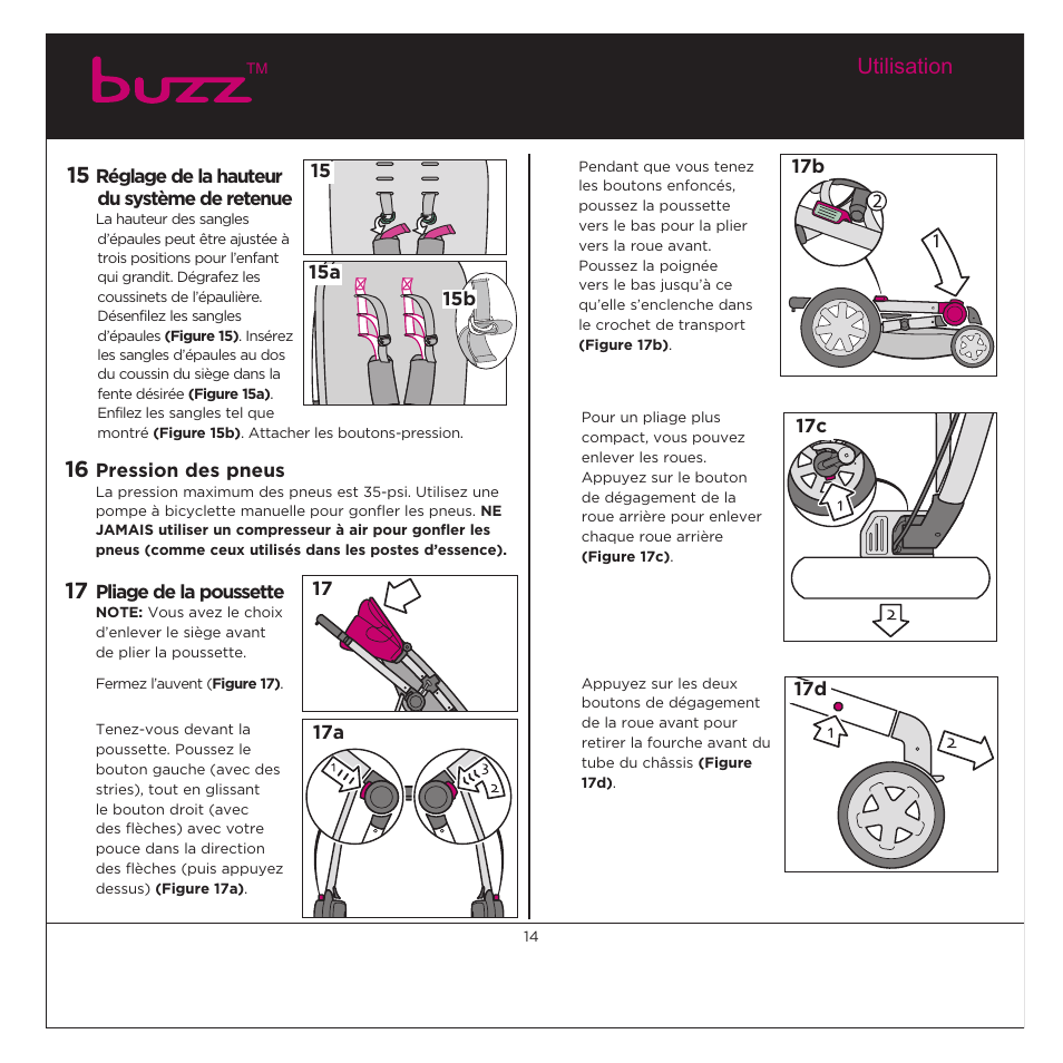 pneu poussette quinny buzz