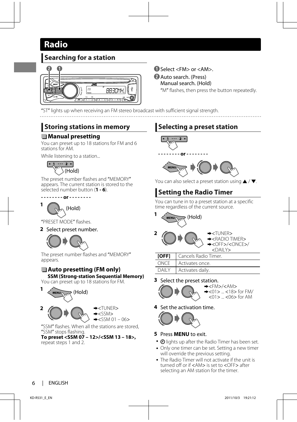 Jvc kd r531 схема подключения