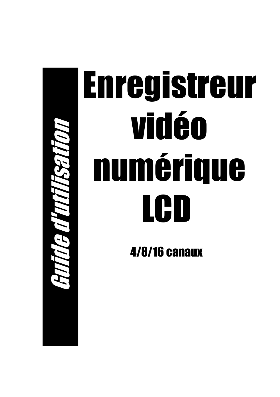 ELRO DVR151S Camera security DVR-system USERS MANUAL Manuel d'utilisation | Pages: 87