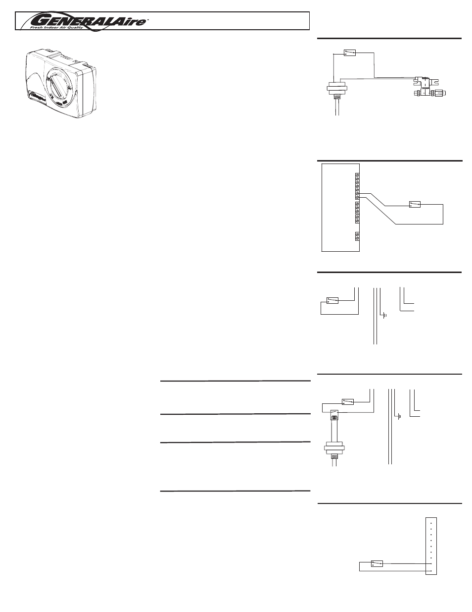 Generalaire Humidistat Wiring Diagram