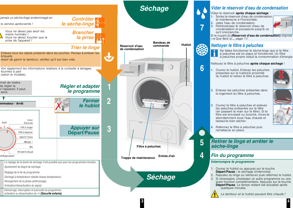 seche linge bosch avantixx 8 mode d emploi