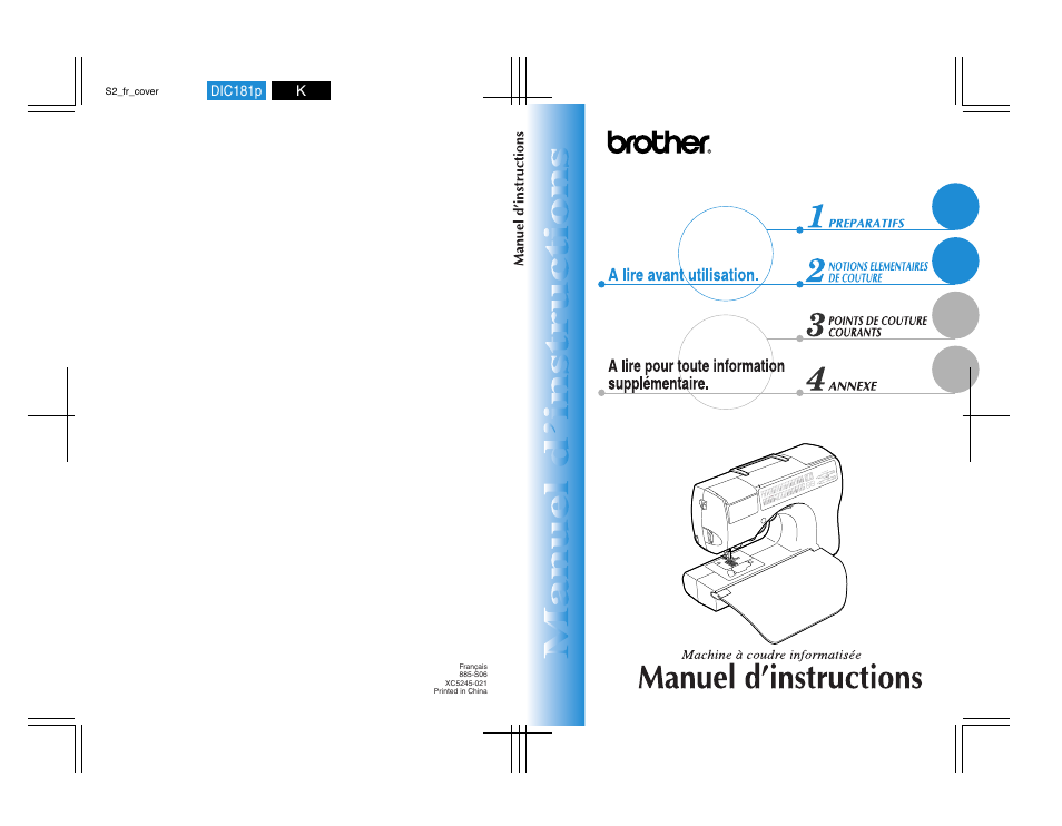 Brother CS-8060 Manuel d'utilisation | Pages: 113 | Mode Original