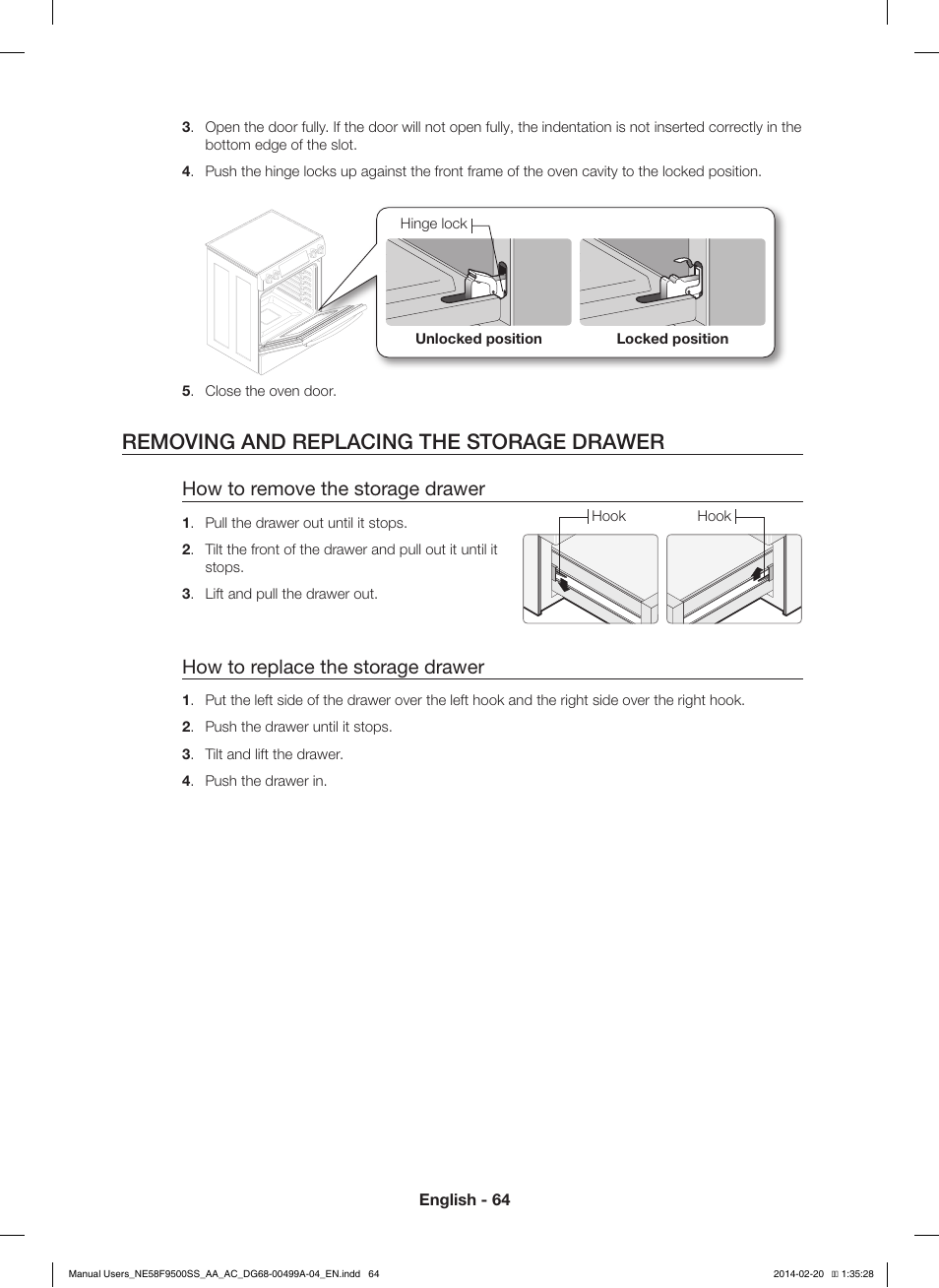 how to remove bottom drawer from samsung oven vanburendrivethru