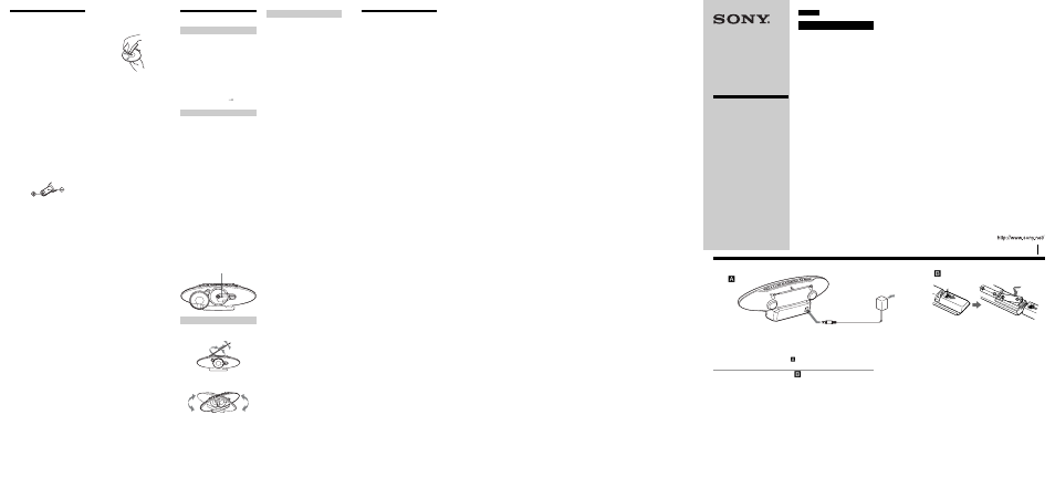 Sony ZS-D10 Manuel d'utilisation | Pages: 2