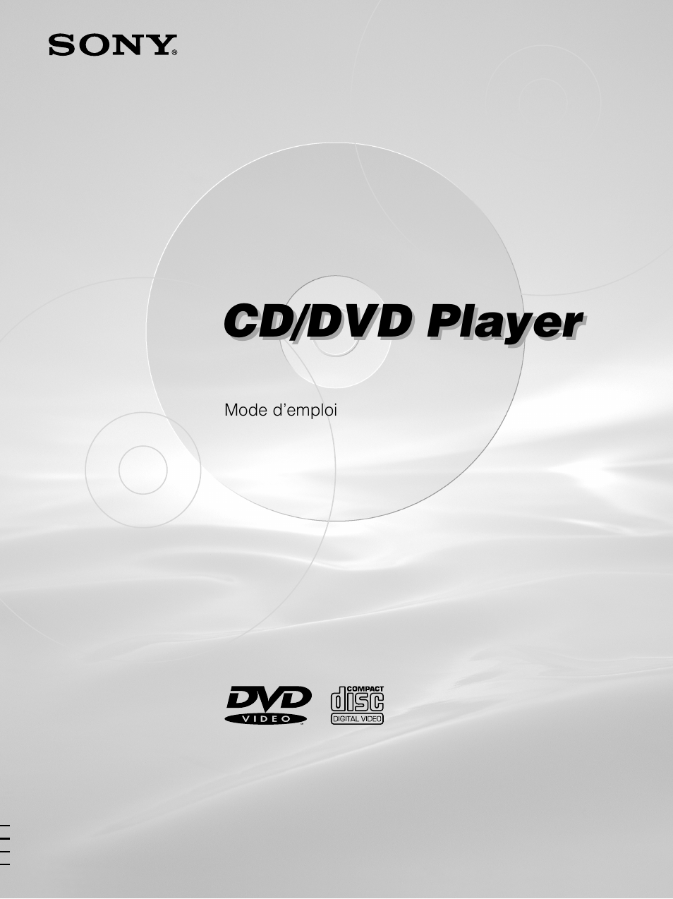 Lecteur DVD SONY DVP-S335 CD DVD Vidéo Virtual Surround avec