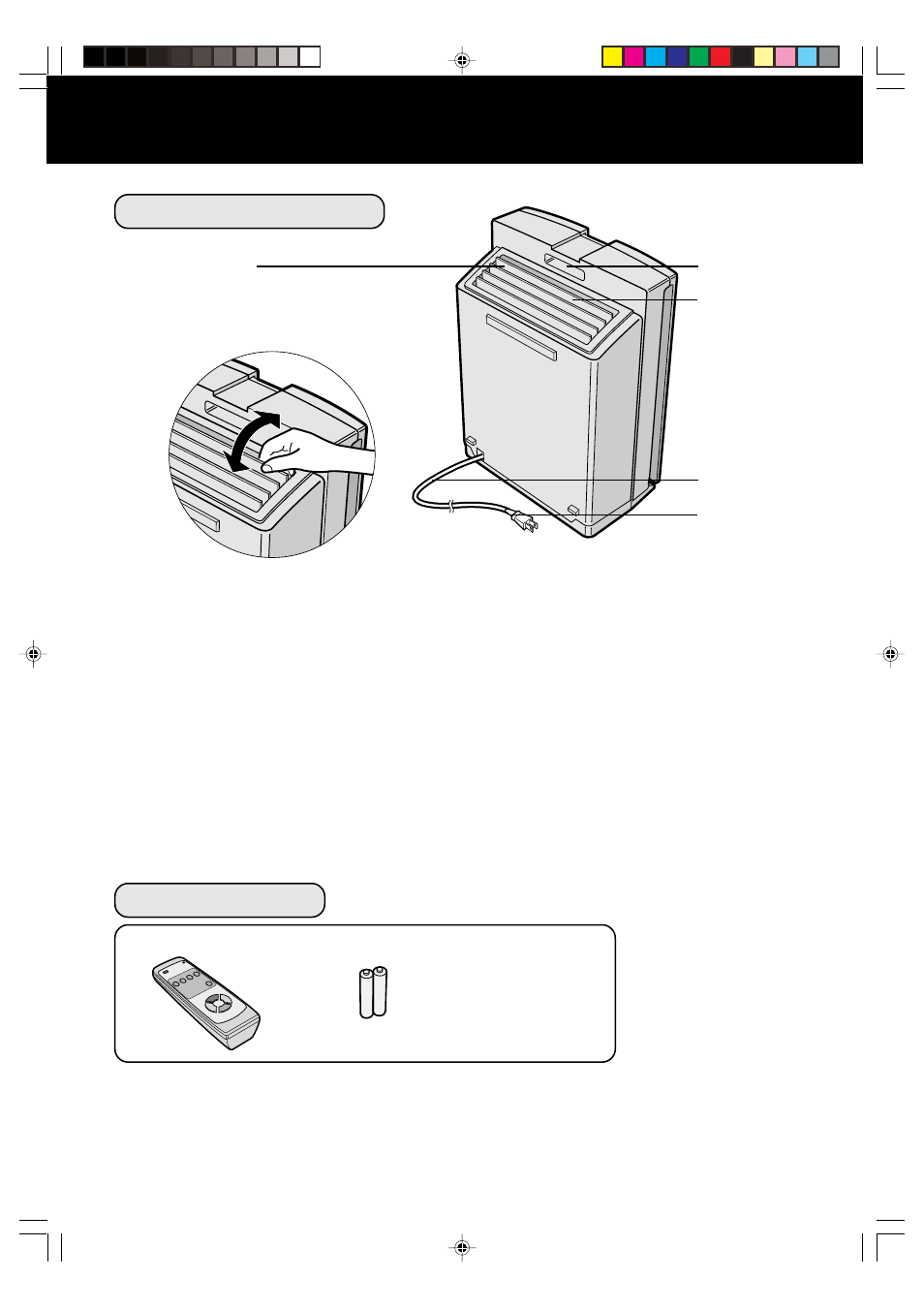 Dos de l’appareil, Accessoires, Désignation des pièces | Sharp FP-N60CX Manuel d'utilisation | Page 34 / 48