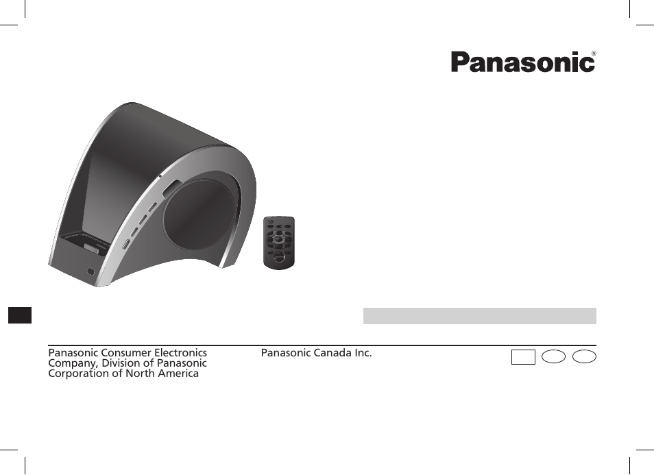 Panasonic SC-SP100 Manuel d'utilisation | Pages: 32