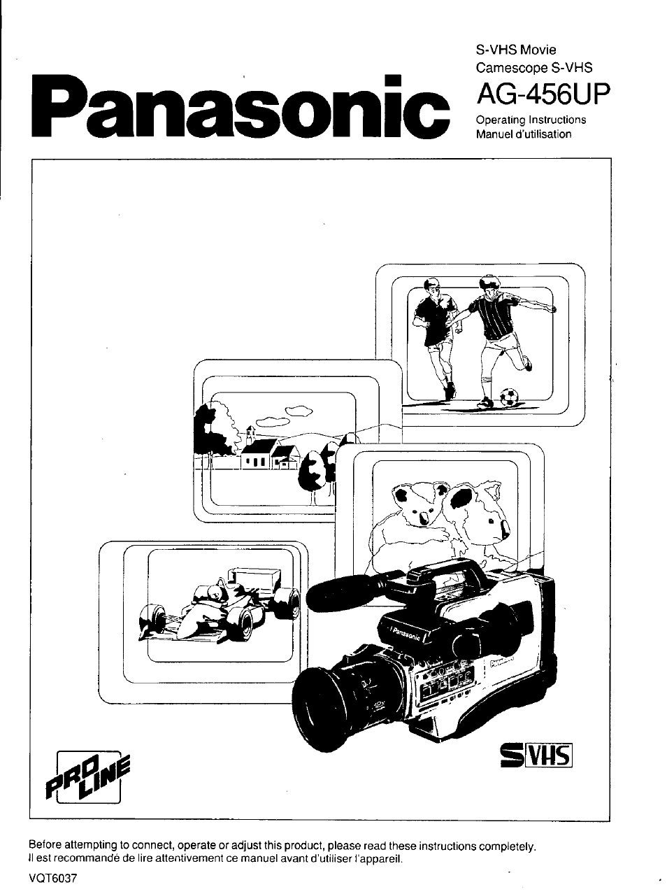 Panasonic AG-456UP Manuel d'utilisation | Pages: 144