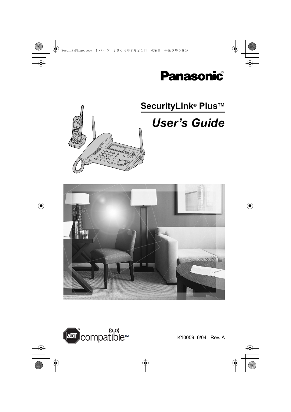 Panasonic K10059 Manuel d'utilisation | Pages: 56