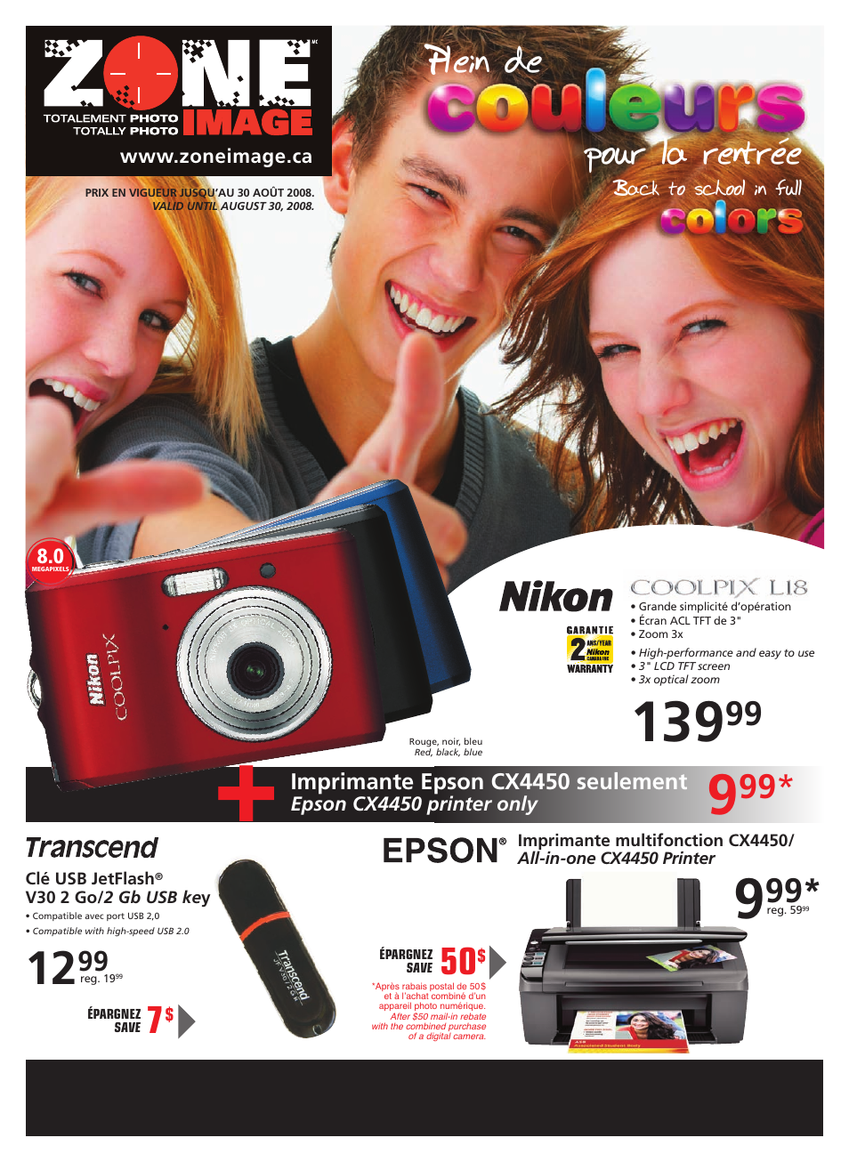 Nikon Epson CX4450 Manuel d'utilisation | Pages: 4