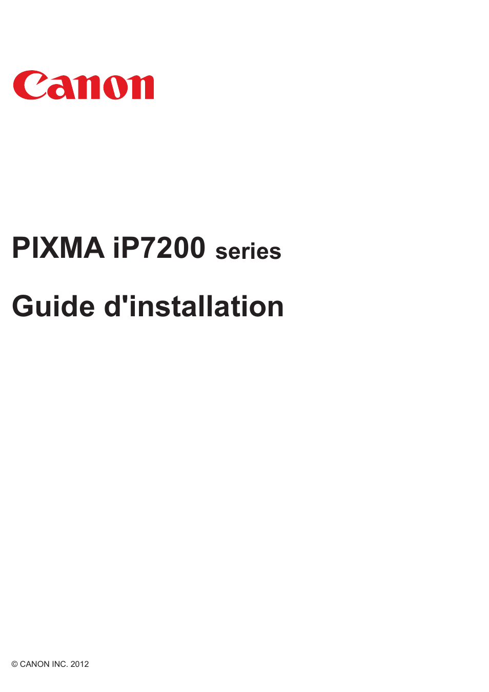 Canon PIXMA iP7250 Manuel d'utilisation | Pages: 5