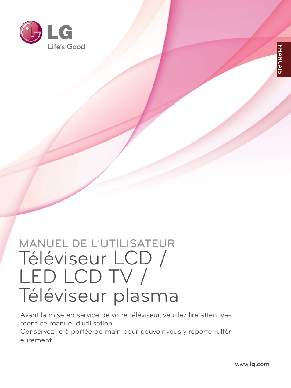LG 42LH9000 Manuel d'utilisation | Pages: 180