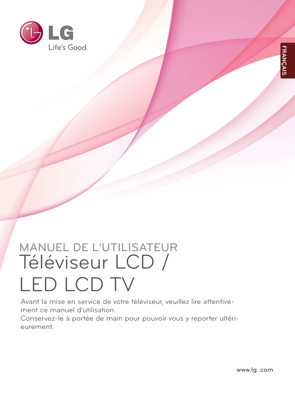 LG 42LE4500 Manuel d'utilisation | Pages: 206