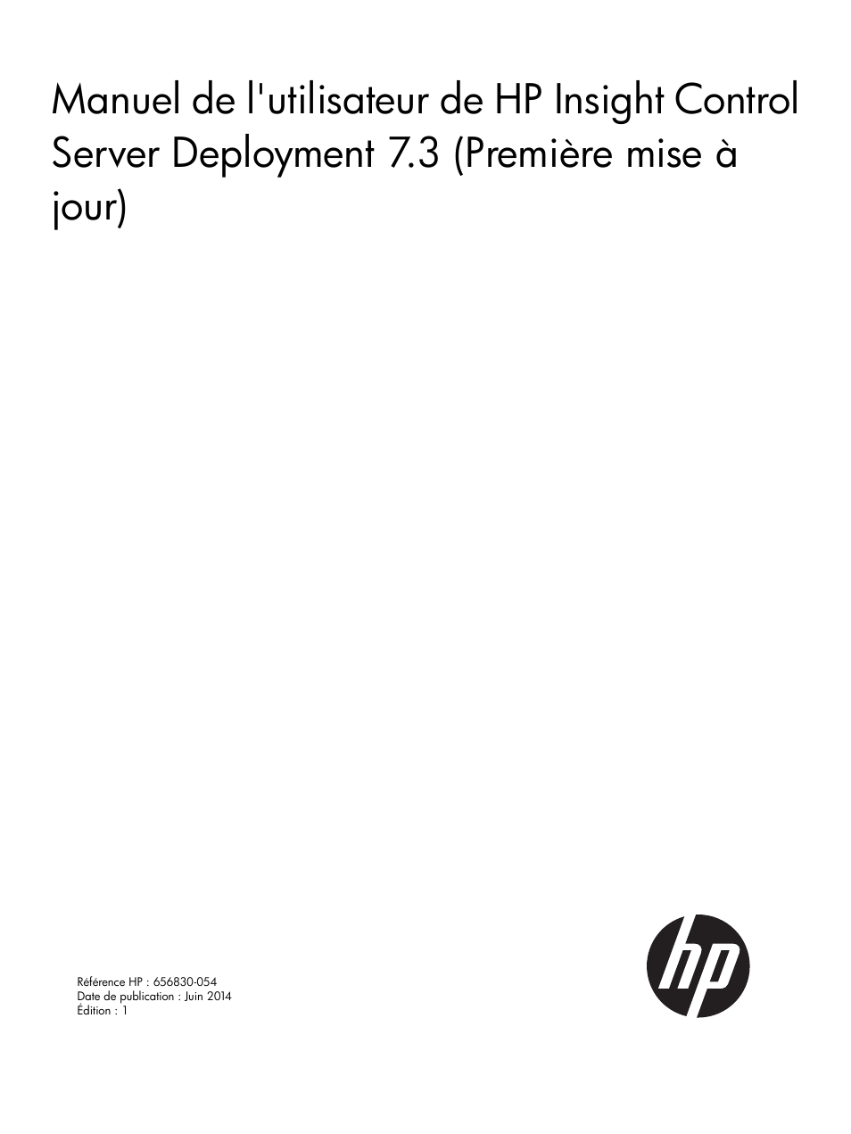 HP Insight Control Manuel d'utilisation | Pages: 25