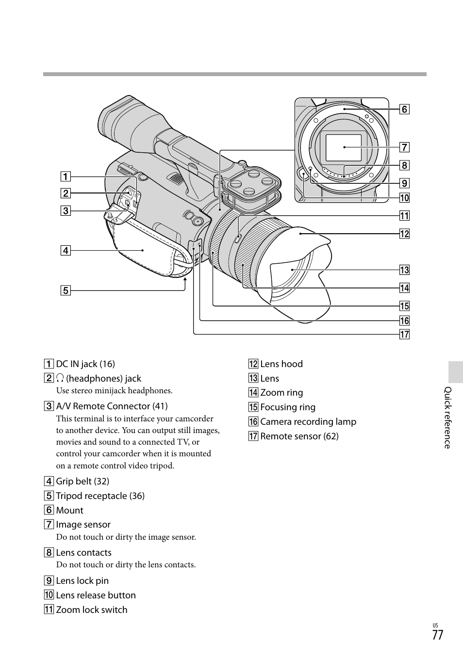 Sony NEX-VG20H Manuel d'utilisation | Page 77 / 163