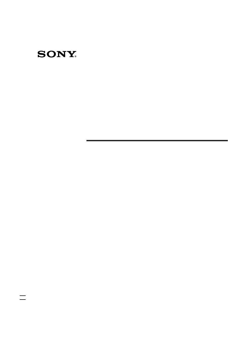 Sony TC-WA7ESA Manuel d'utilisation | Pages: 24