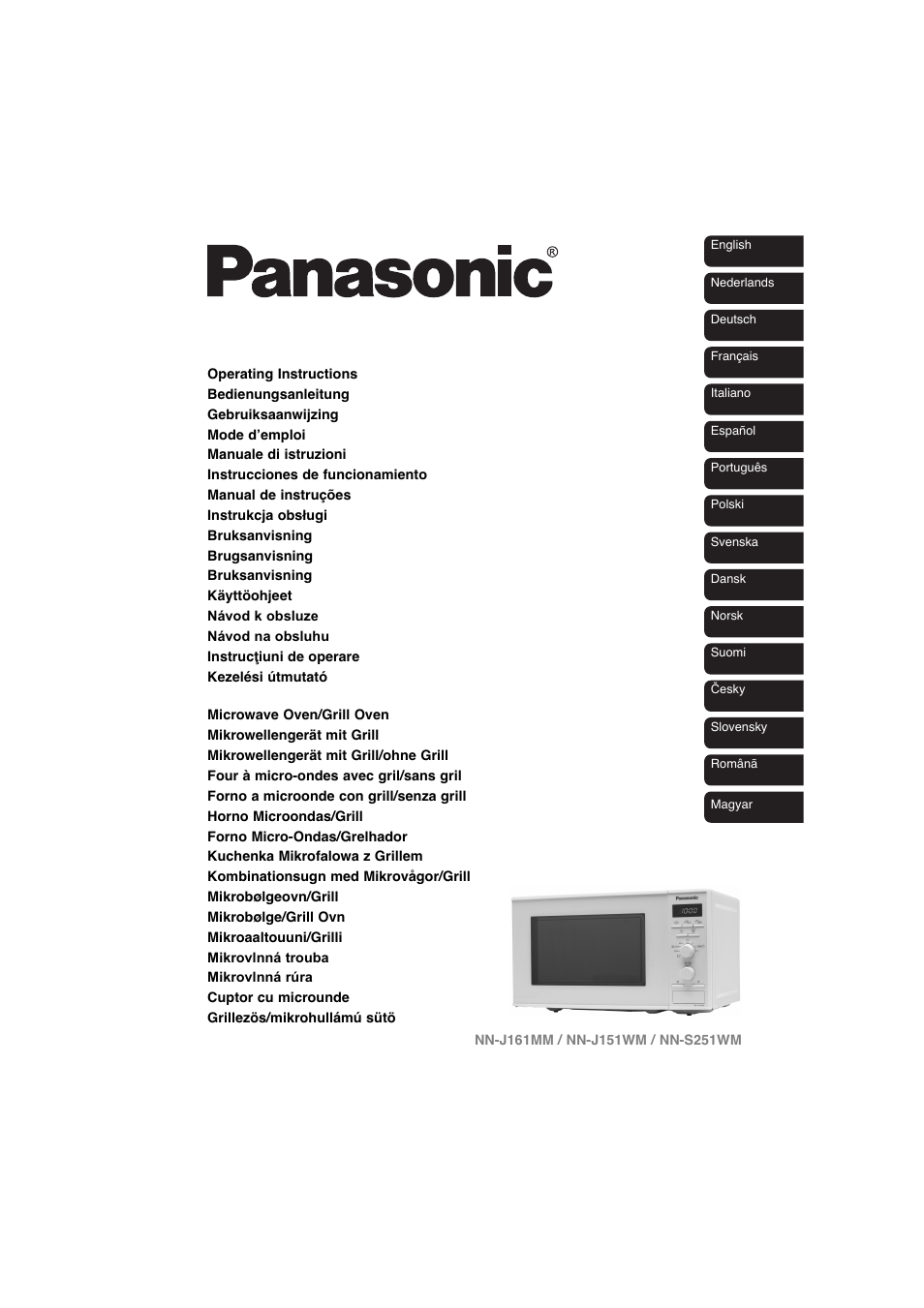 Panasonic NNJ151WMEPG Manuel d'utilisation | Pages: 30