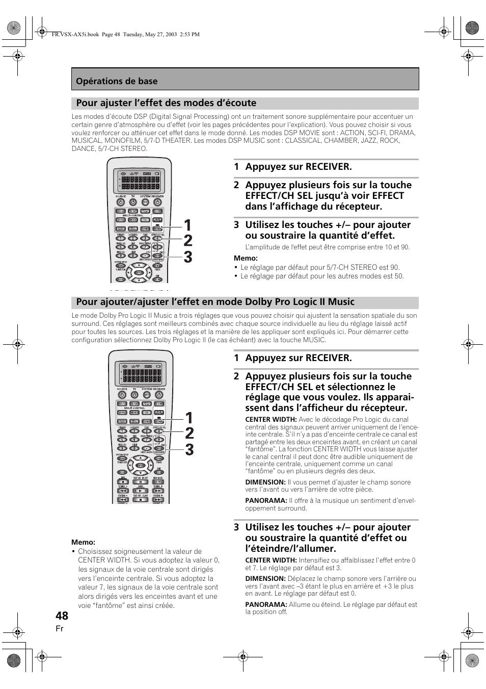 Pioneer VSX-AX5i-S Manuel d'utilisation | Page 48 / 116