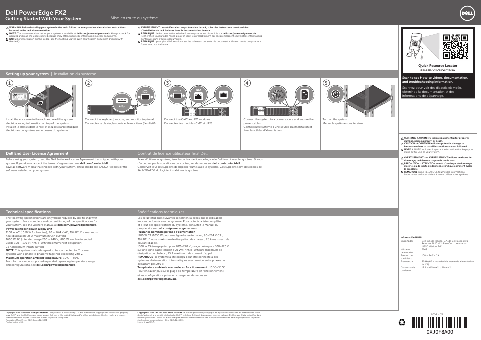 Dell PowerEdge FX2/FX2s Manuel d'utilisation | Pages: 2